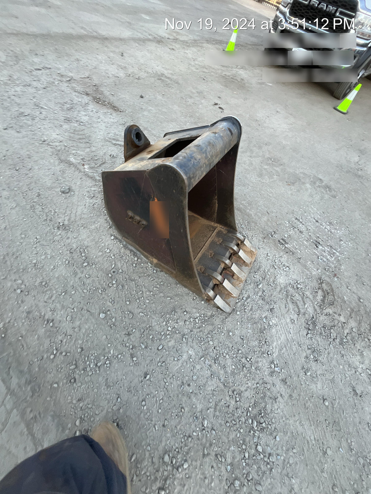 2023 TAG MANUFACTURING 24" Ditching Bucket, Mini Excavator