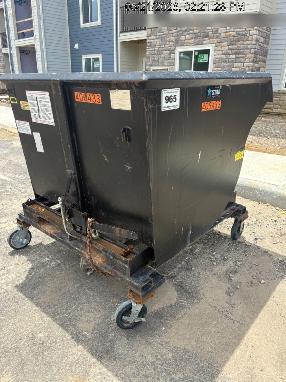 2024 STAR INDUSTRIES M-1820 - Self-Dump Hopper