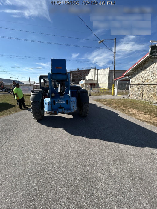 2018 Genie GTH-844 Genie GTH-844D w/Open ROPS, FF Tires, Work Light/Beacon, 60" Carriage and Forks