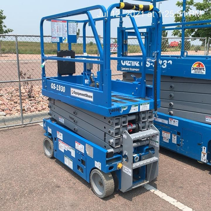 2020 Genie GS-1930 Fixed rails with chain entry gate - Pre A92.20