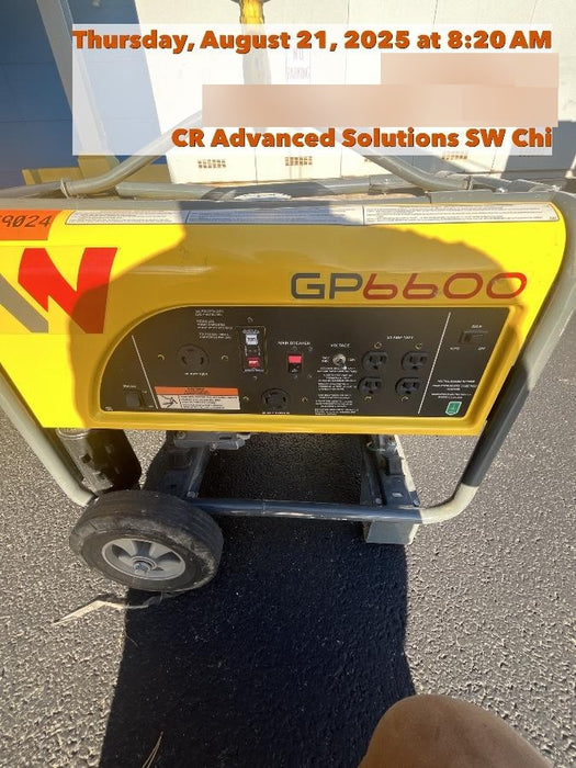 2020 WACKER NEUSON GP6600A