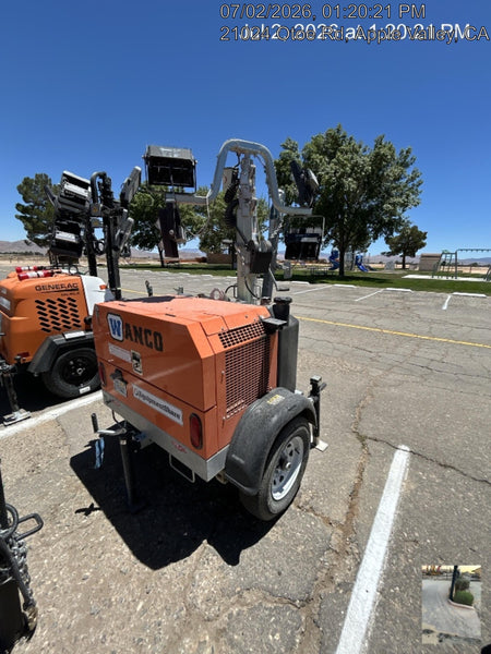 2024 Wanco WLTT-4MM4K Diesel, Deep Sea Controller, Shore Power Plug, Auto Start, (4) 350W LED Floodlights, 4kW Generator, 60 Gal Fuel Tank, 2" Ball, T3