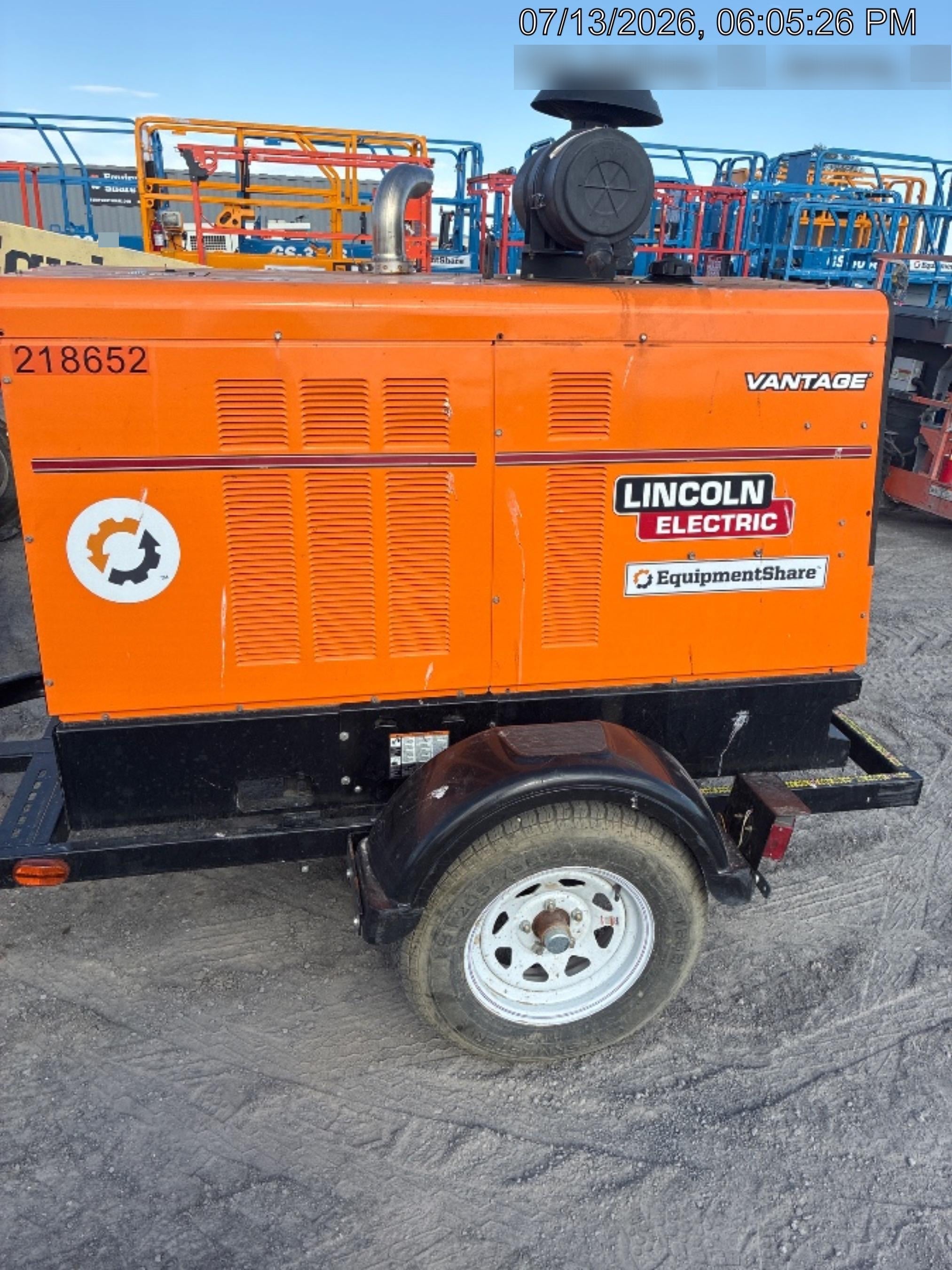 2022 Lincoln Electric Vantage 549X VANTAGE 549X READY-PAK 3