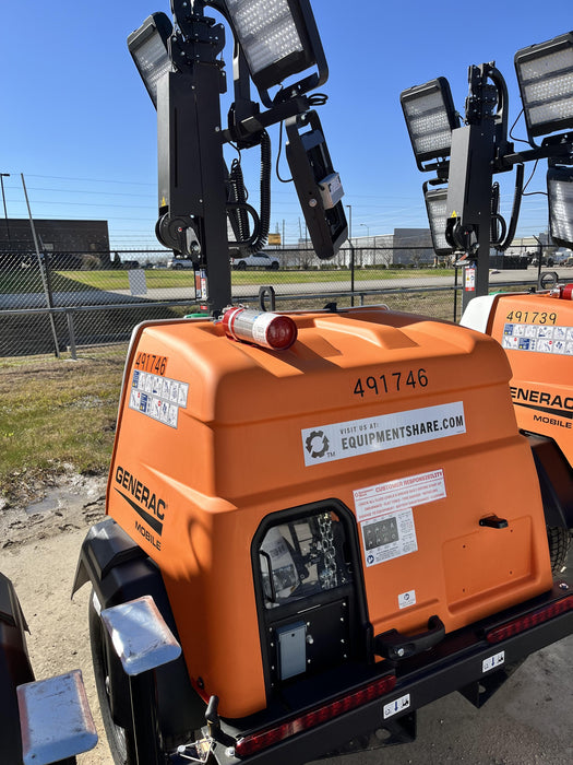 2025 Generac MLTS-4 Diesel, Mitsubishi L2E, 7.1 hp @1800 rpm, Flex Switch 120V Input, Powerzone Controller, (4) 320W LED Lights, 4kW Generator, 39.9 Gal Fuel Tank, 2" Ball, ES Decals