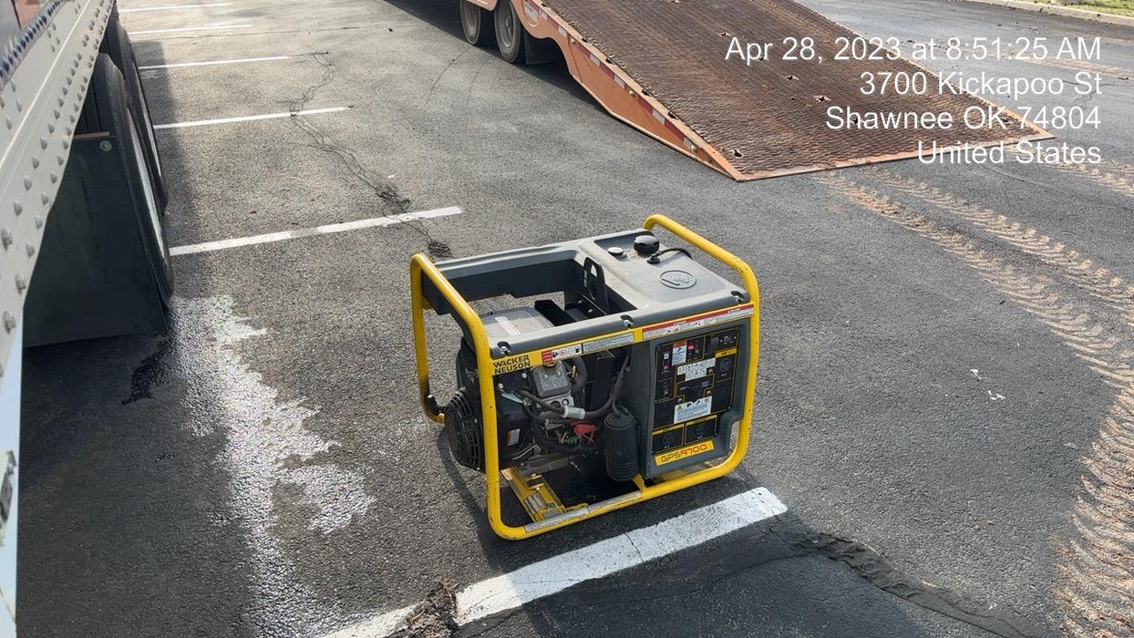 2018 WACKER NEUSON GPS9700V