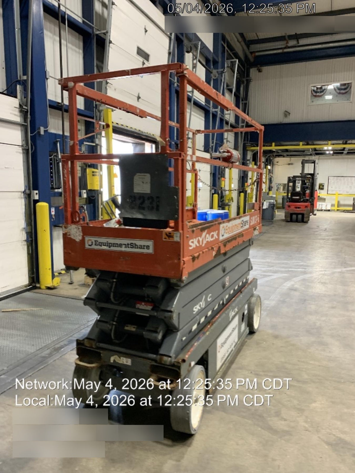 2018 Skyjack SJIII-3226 Skyjack SJIII3226 Scissor Lift w/Trojan Batteries