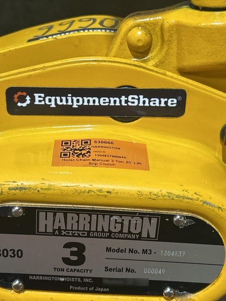 2026 HARRINGTON CB030-20