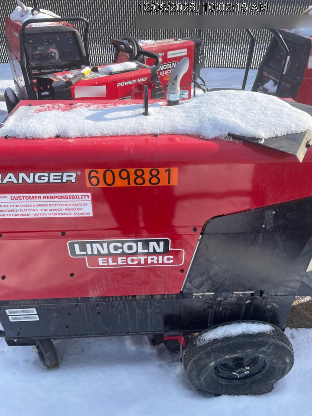 2025 LINCOLN ELECTRIC Ranger 305 LPG