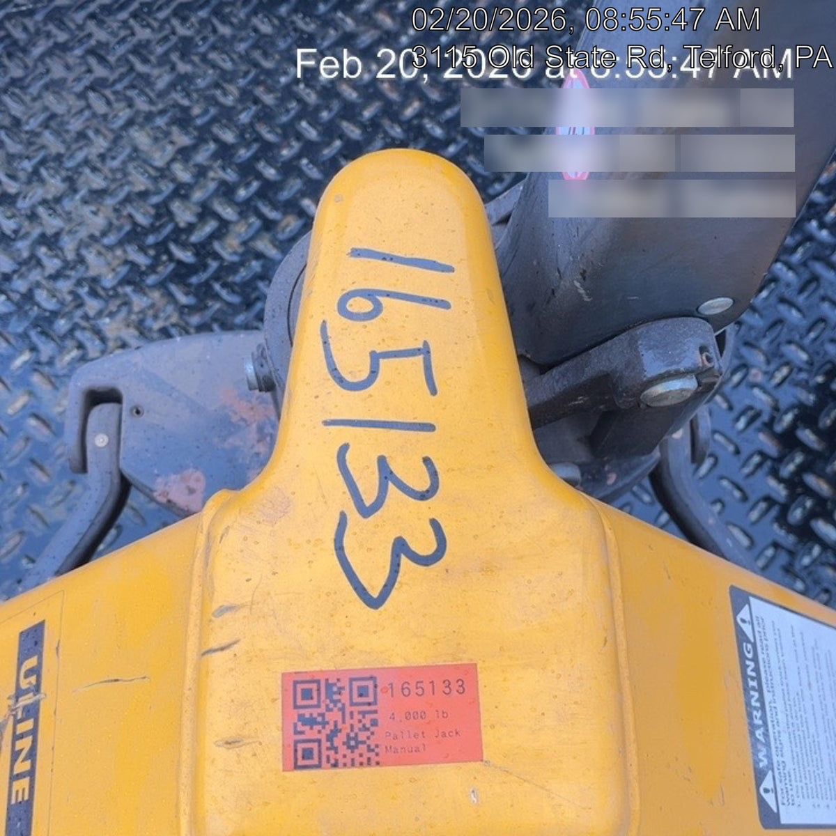 2021 ULINE 4400 lb Pallet Jack