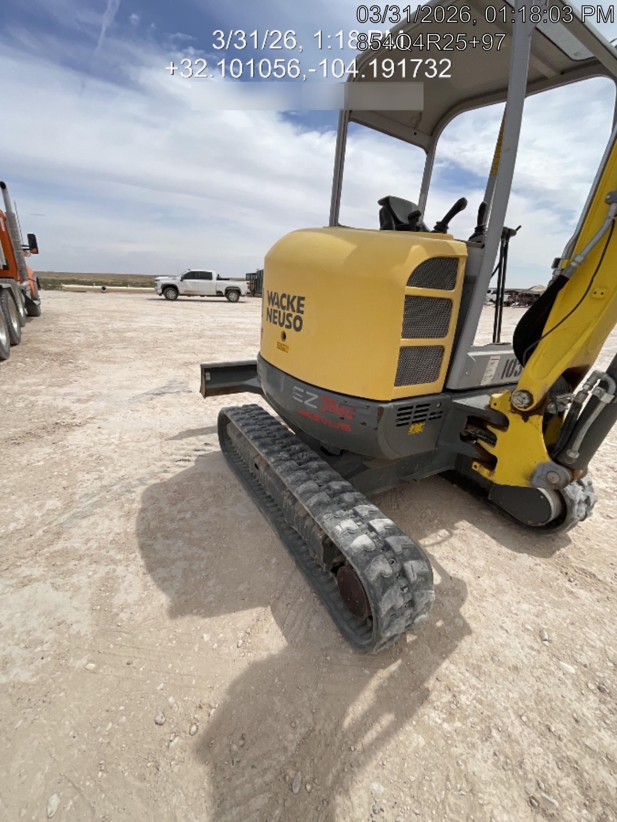 2018 WACKER NEUSON EZ38