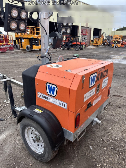2023 Wanco WLTT-4MM4K Diesel, Deep Sea Controller, Shore Power Plug, Auto Start, (4) 350W LED Floodlights, 4kW Generator, 60 Gal Fuel Tank, 2" Ball, T3