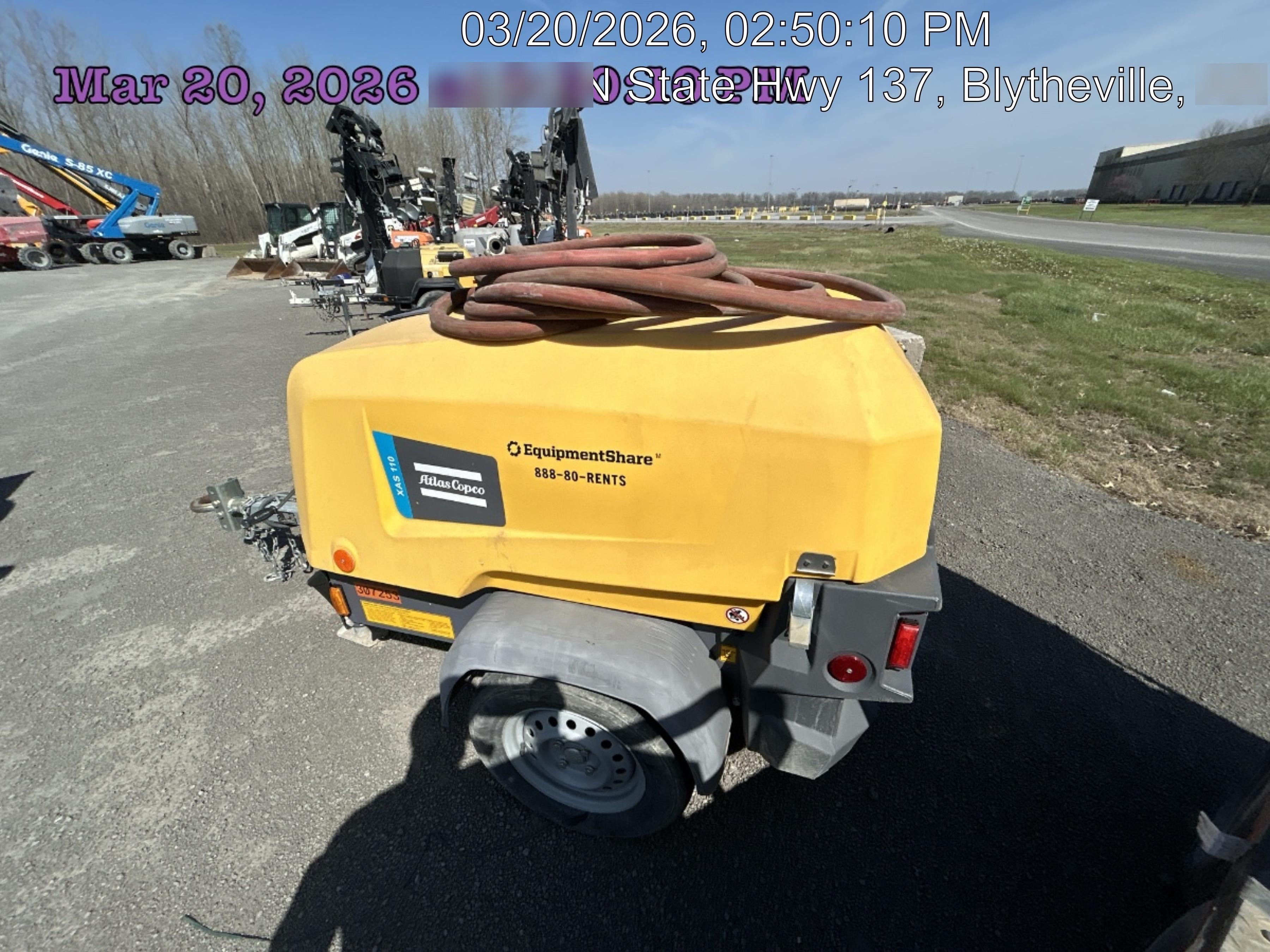 2023 ATLAS COPCO XAS 110