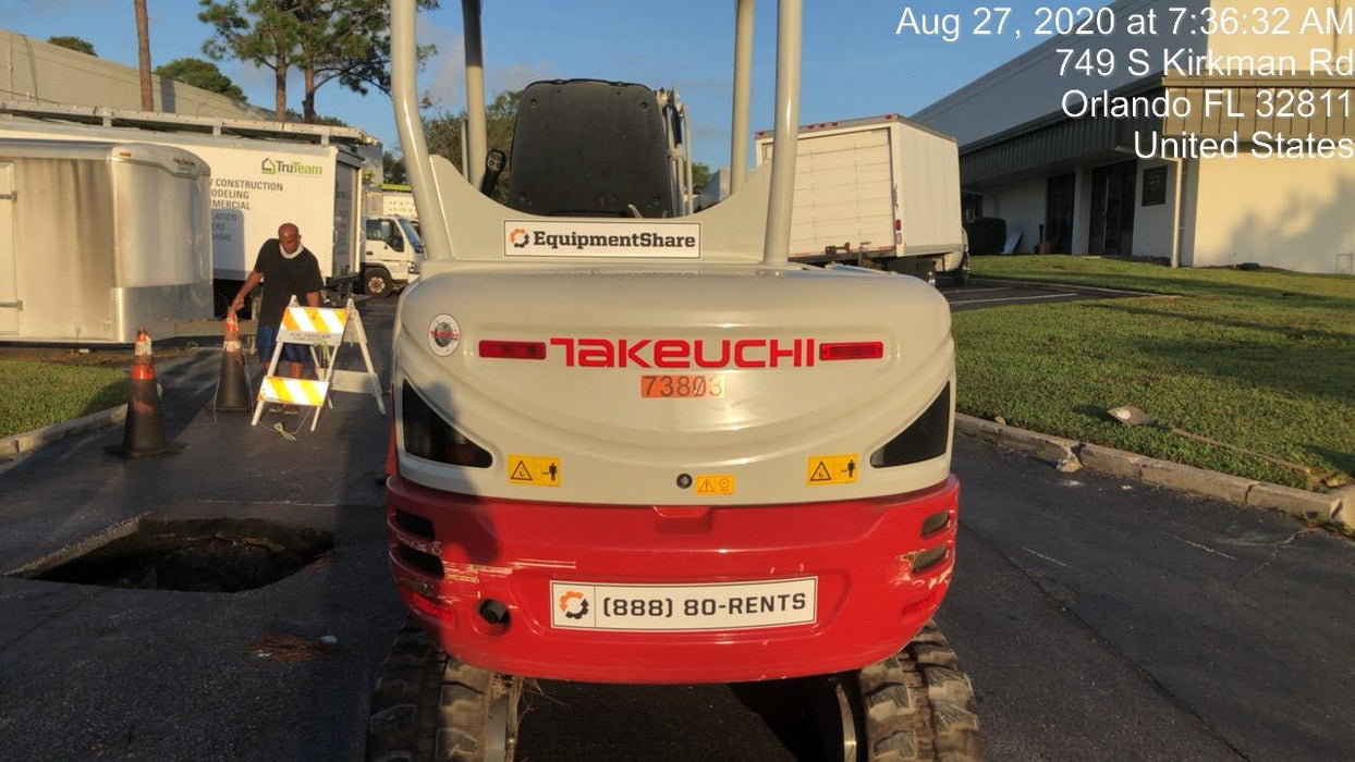 2020 TAKEUCHI TB235-2R