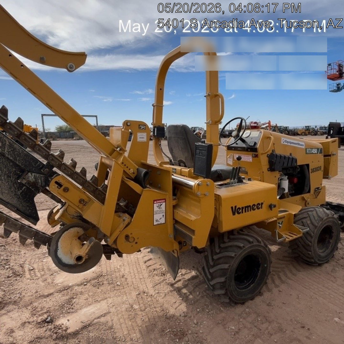 2023 VERMEER RTX450