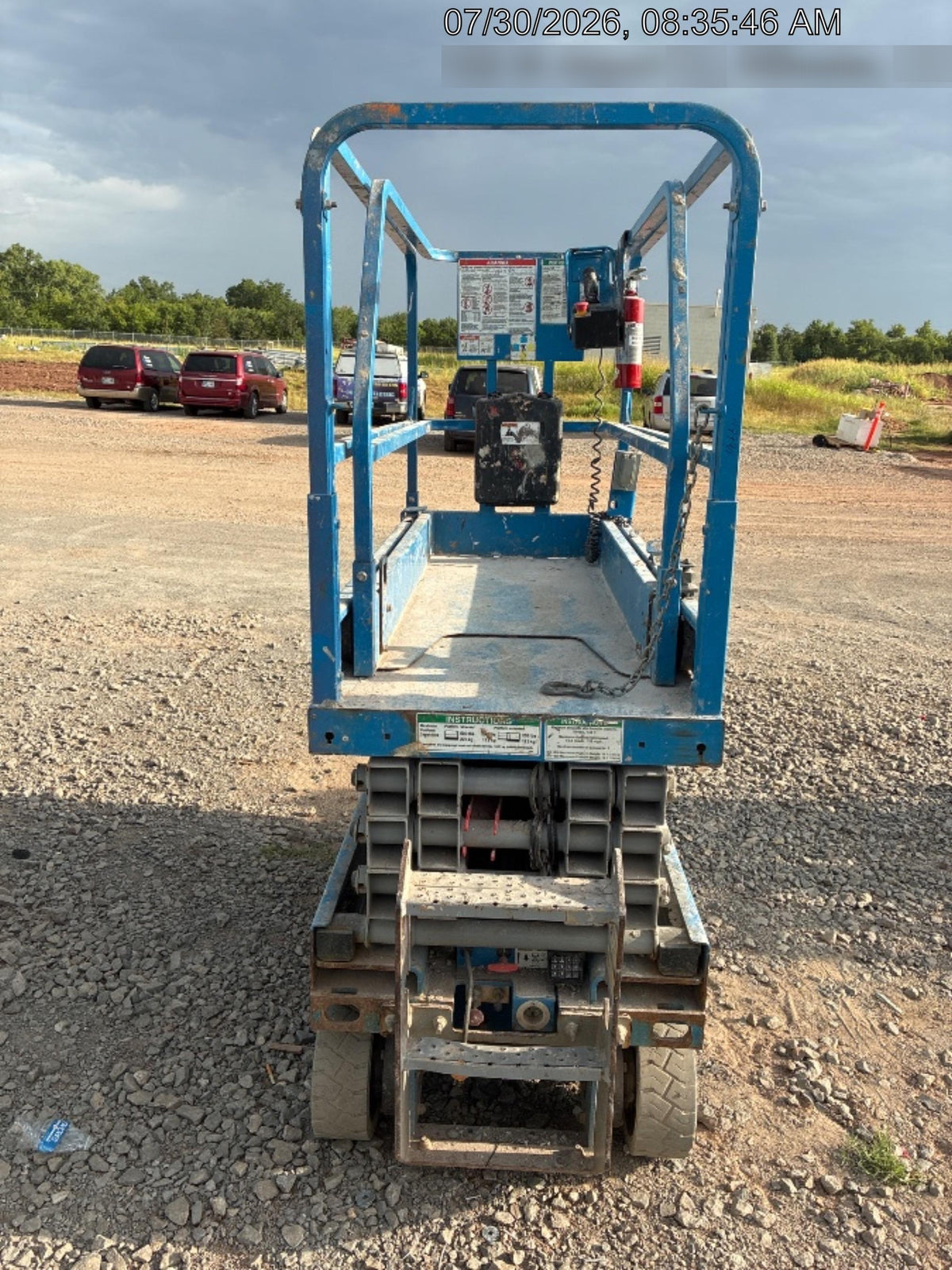 2019 Genie GS-1930 Fixed rails with chain Entry