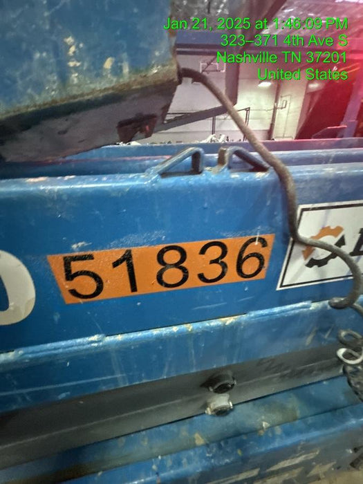 2019 Genie GS-1930 Fixed Rails with Chain Entry