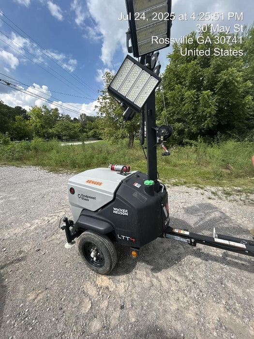 2024 Wacker Neuson LTT4 Diesel, Kohler KDW702, Deep Sea Controller, Auto Start, LED 320W, Bypass Outlet, T3