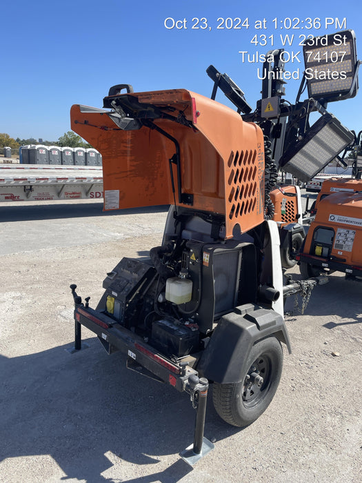 2024 Generac MLT2 Diesel, Flex Switch 120V Input, Powerzone Controller, 
(4) 320W LED Lights, 4kW Generator, 39.9 Gal Fuel Tank, 2" Ball, T3