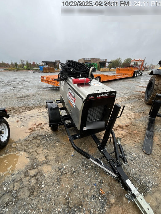 2024 Lincoln Electric LE400 Kubota V1505, Trlr, Cable Rack, Light Kit, ES Decals, T3