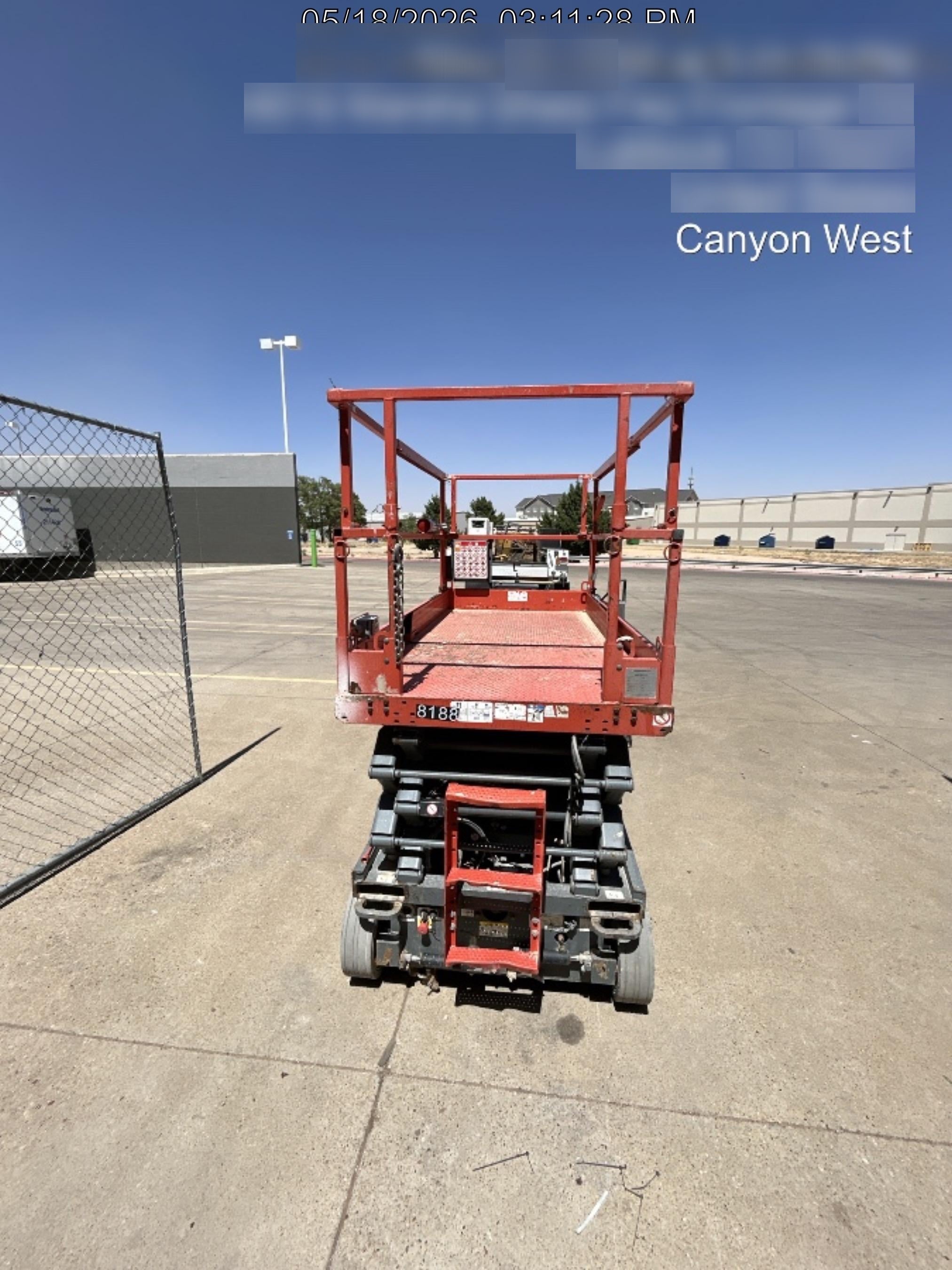 2018 Skyjack SJIII-4632 Skyjack SJIII4632 Scissor Lift w/Trojan Batteries
