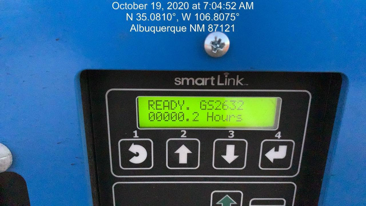 2020 Genie GS-2632 Solid NM Tires, Folding Rails with Half-Height Swing Gate, Beacon