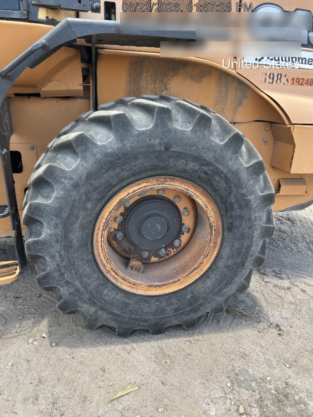 2016 CASE 621F