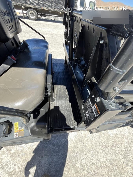 2022 Kubota RTV-X1140W-H Plastic Canopy, Windshield Acrylic Clear, LED Strobe Light, Wire Harness Kit, Back up Alarm