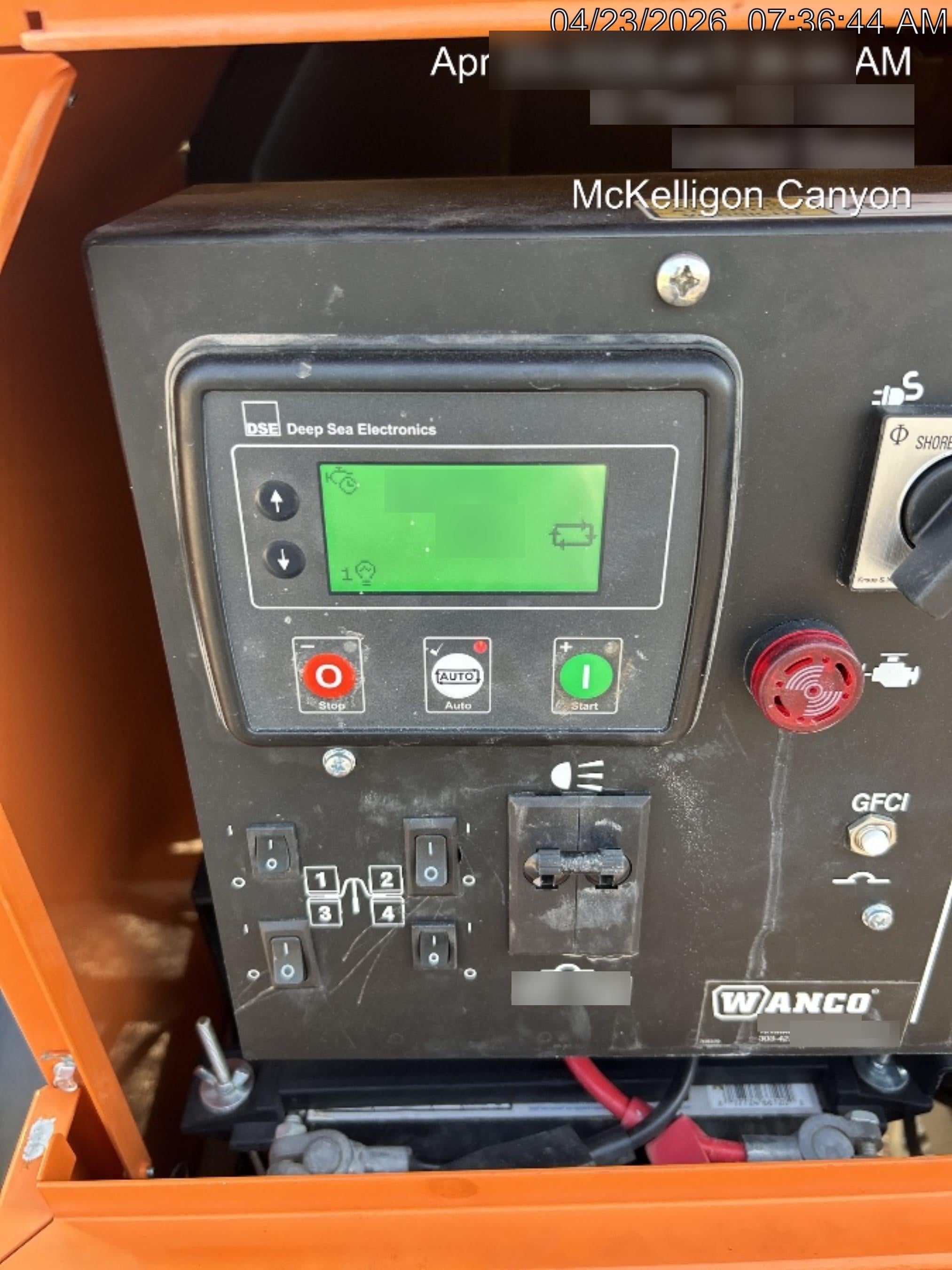 2024 Wanco WLTT-4MM4K Diesel, Deep Sea Controller, Shore Power Plug, Auto Start, (4) 350W LED Floodlights, 4kW Generator, 60 Gal Fuel Tank, 2" Ball, T3