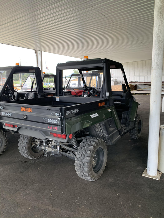 2021 Yanmar YU1000 Canopy, Steel Wheel, Poly WindShield, Beacon, Backup Alarm