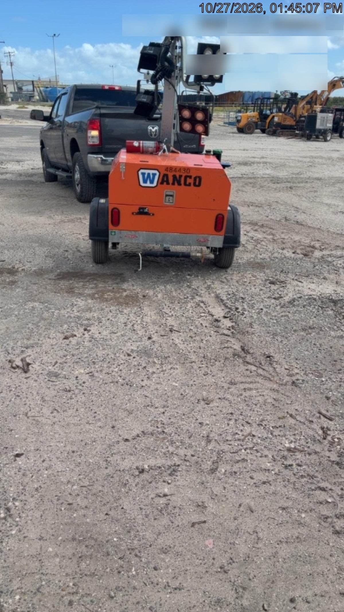 2024 Wanco WLTT-4MM4K Diesel, Mitsubishi L2E, 9.0HP @1800 rpm, Deep Sea Controller, Shore Power Plug, Auto Start, (4) 350W LED Floodlights, 4kW Generator, 60 Gal Fuel Tank, 2" Ball, T3