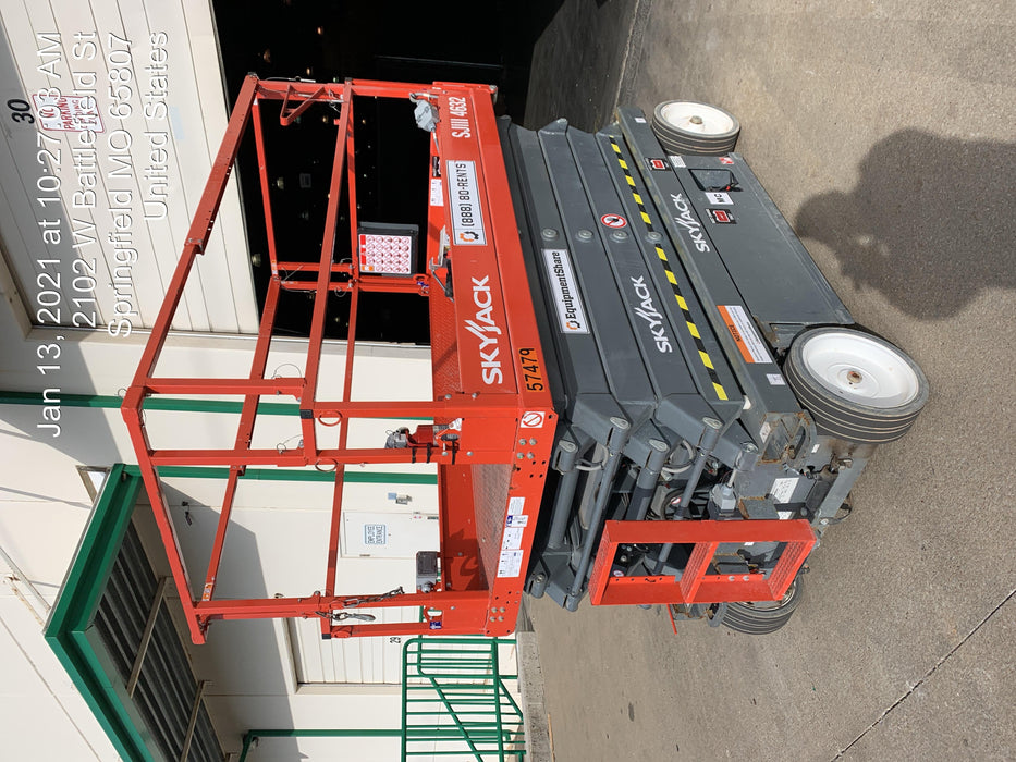2018 Skyjack SJIII-4632 Standard Rental Specs