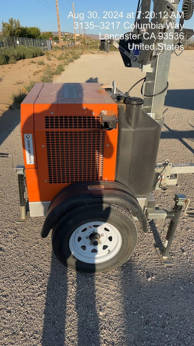 2024 Wanco WLTT-4MM4K Diesel, Deep Sea Controller, Shore Power Plug, Auto Start, (4) 350W LED Floodlights, 4kW Generator, 60 Gal Fuel Tank, 2" Ball, T3