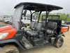 2022 Kubota RTV-X1140W-H Plastic Canopy, Windshield Acrylic Clear, LED Strobe Light, Wire Harness Kit, Back up Alarm