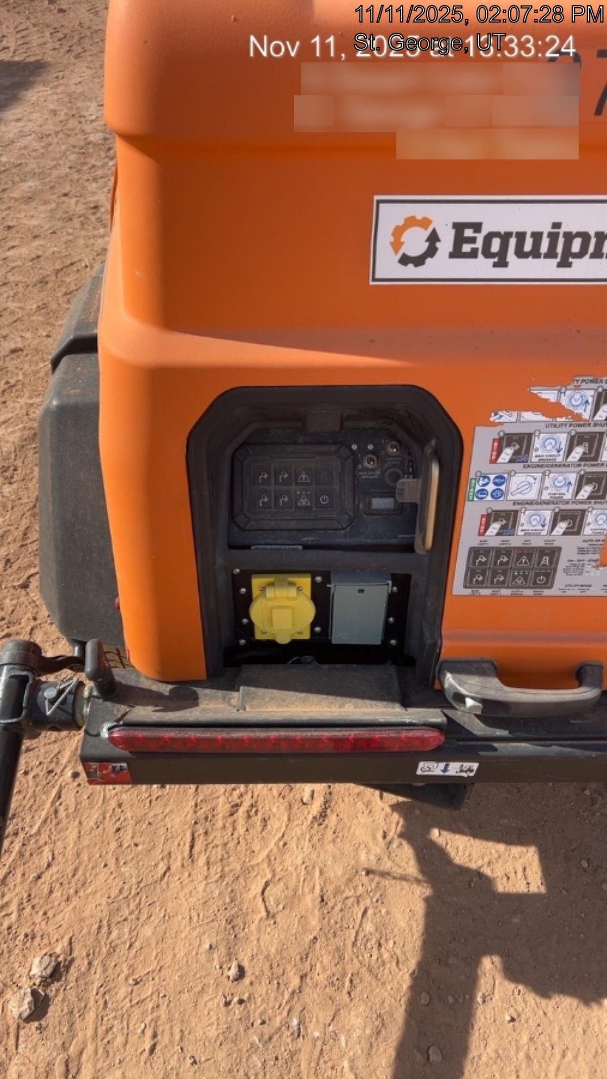 2023 Generac MLT2 Diesel, Flex Switch 120V Input, Powerzone Controller, 
(4) 320W LED Lights, 4kW Generator, 39.9 Gal Fuel Tank, 2" Ball, T3