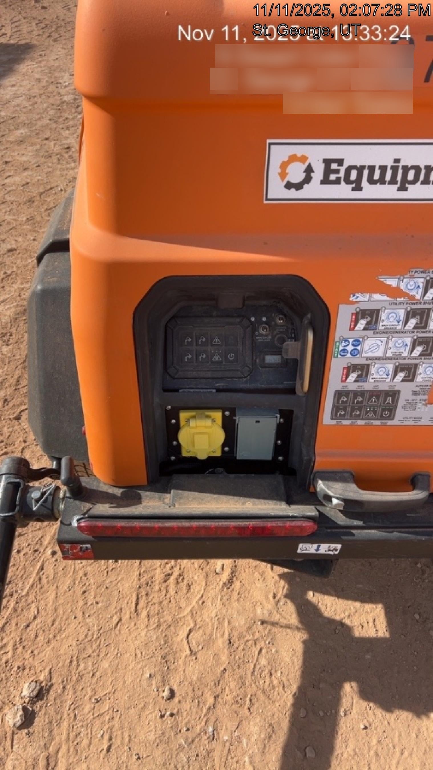 2023 Generac MLT2 Diesel, Flex Switch 120V Input, Powerzone Controller, 
(4) 320W LED Lights, 4kW Generator, 39.9 Gal Fuel Tank, 2" Ball, T3