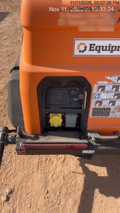 2023 Generac MLT2 Diesel, Flex Switch 120V Input, Powerzone Controller, 
(4) 320W LED Lights, 4kW Generator, 39.9 Gal Fuel Tank, 2" Ball, T3