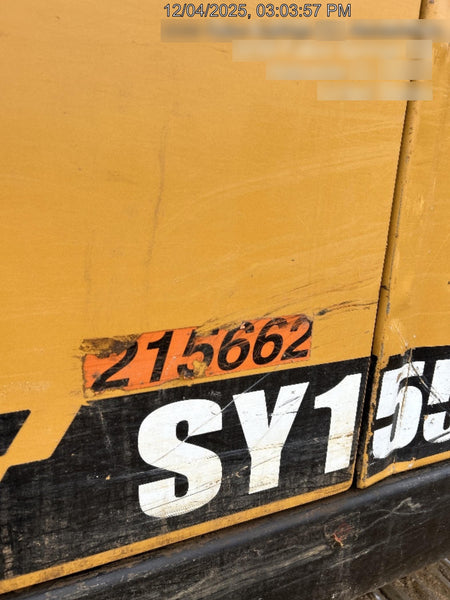 2022 SANY SY155 U