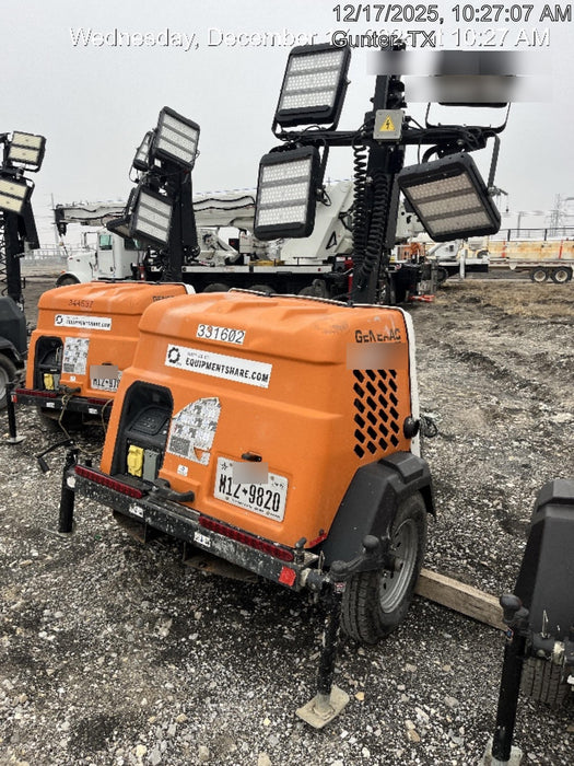 2023 Generac MLT2 Diesel, Flex Switch 120V Input, Powerzone Controller, (4) 320W LED Lights, 4kW Generator, 39.9 Gal Fuel Tank, 2" Ball, T3