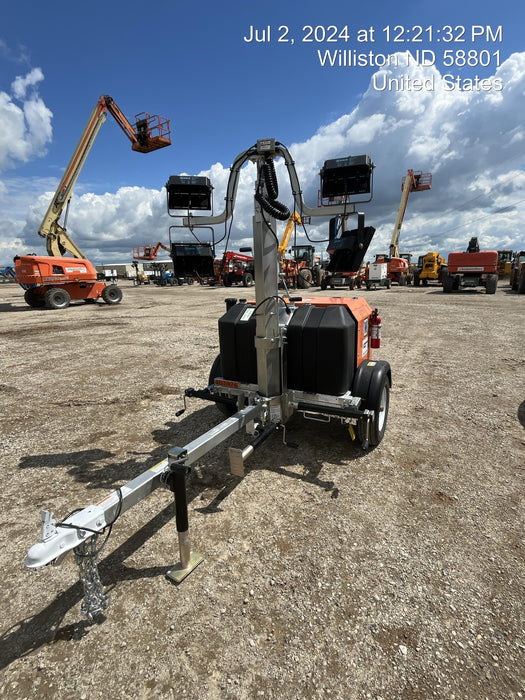 2024 Wanco WLTT-4MM4K Diesel, Deep Sea Controller, Shore Power Plug, Auto Start, (4) 350W LED Floodlights, 4kW Generator, 60 Gal Fuel Tank, 2" Ball, T3