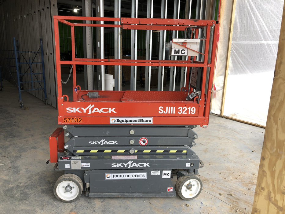 2016 Skyjack SJIII-3219 Standard Rental Specs