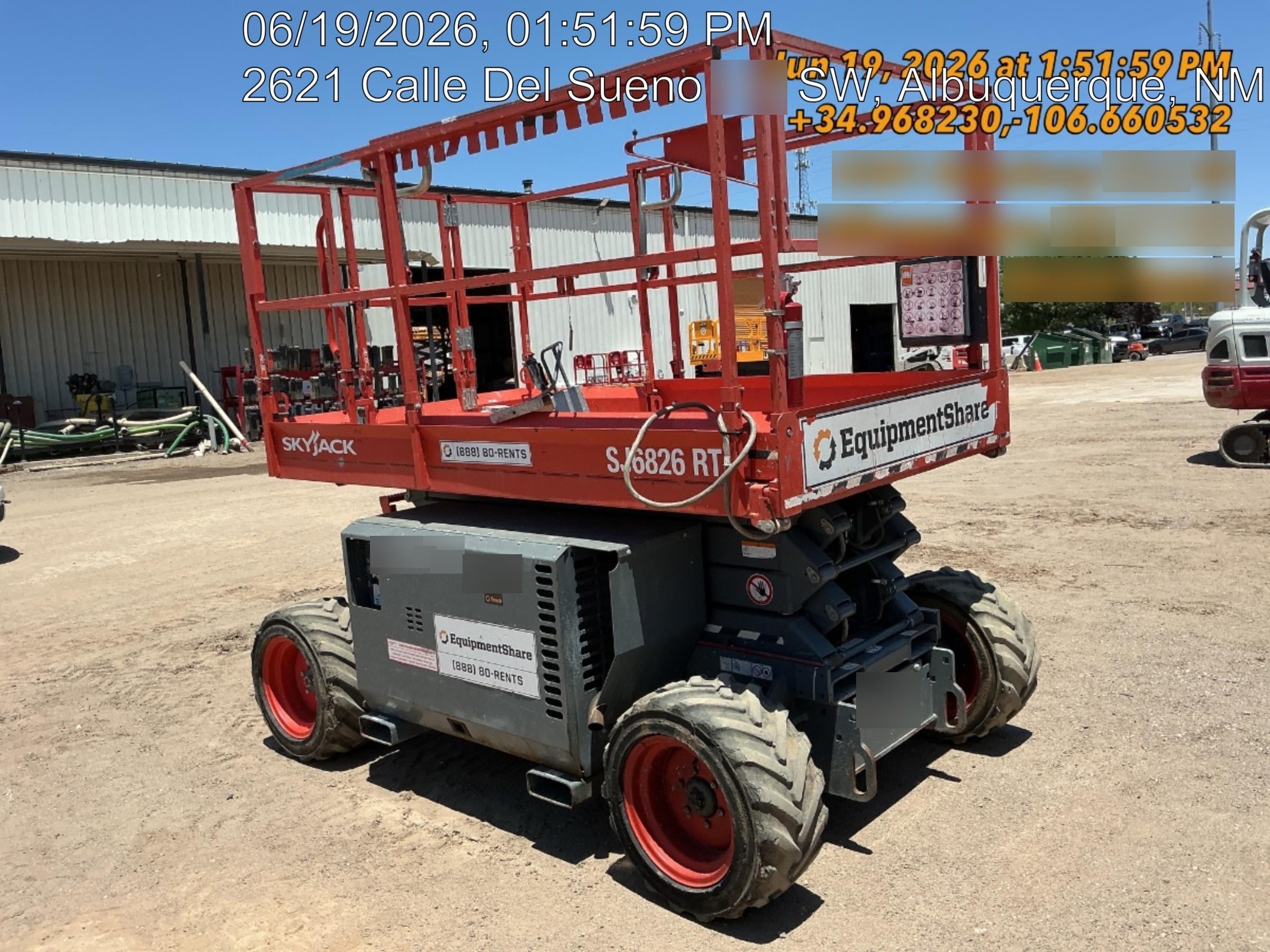 2019 SKYJACK SJ6826 RT