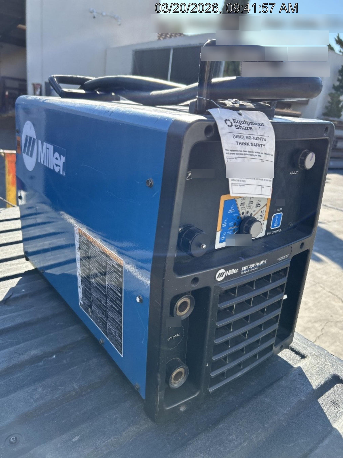 2021 MILLER ELECTRIC XMT 350