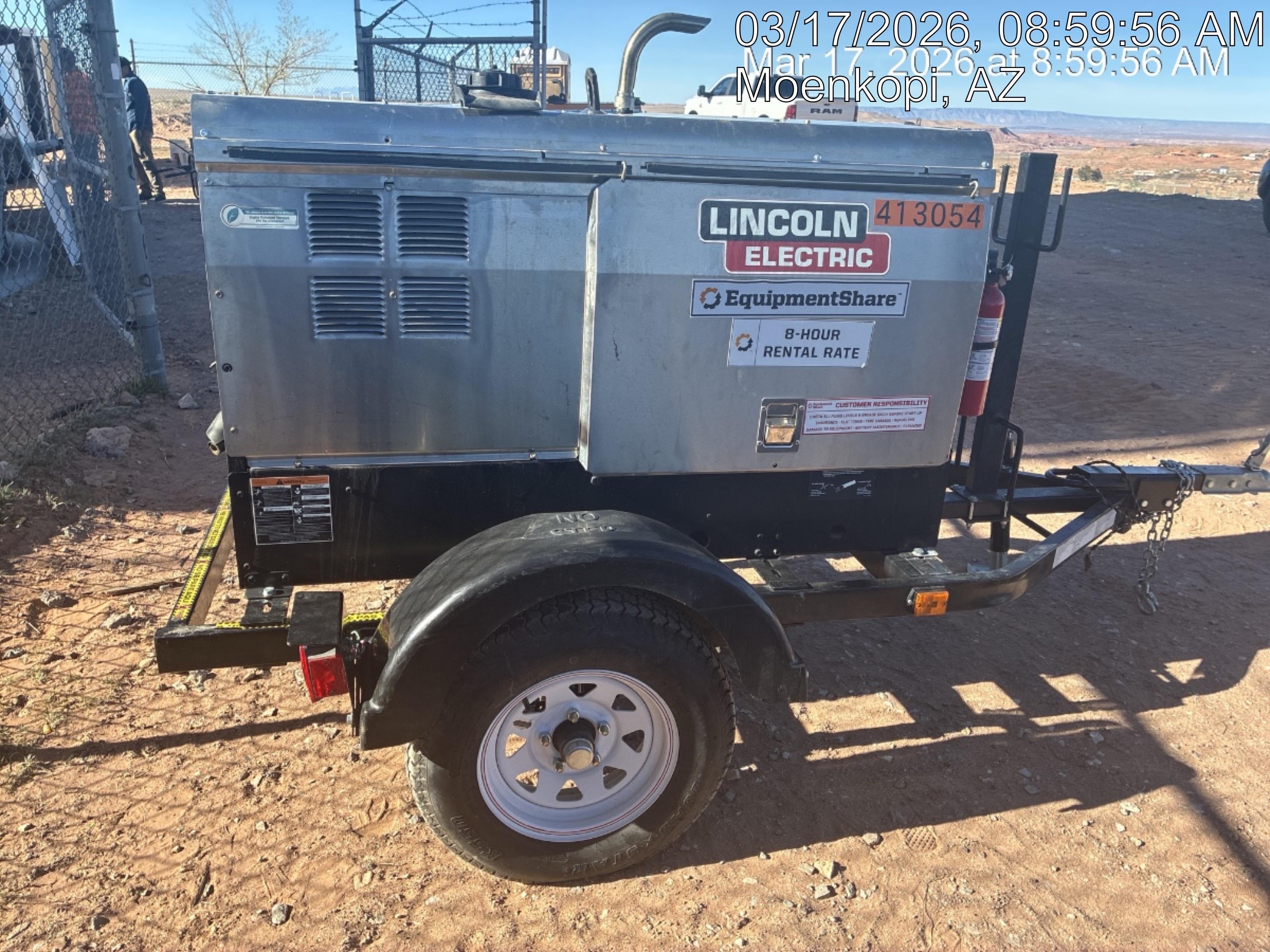 2024 Lincoln Electric LE400 Kubota V1505, Trlr, Cable Rack, Light Kit, ES Decals, T3