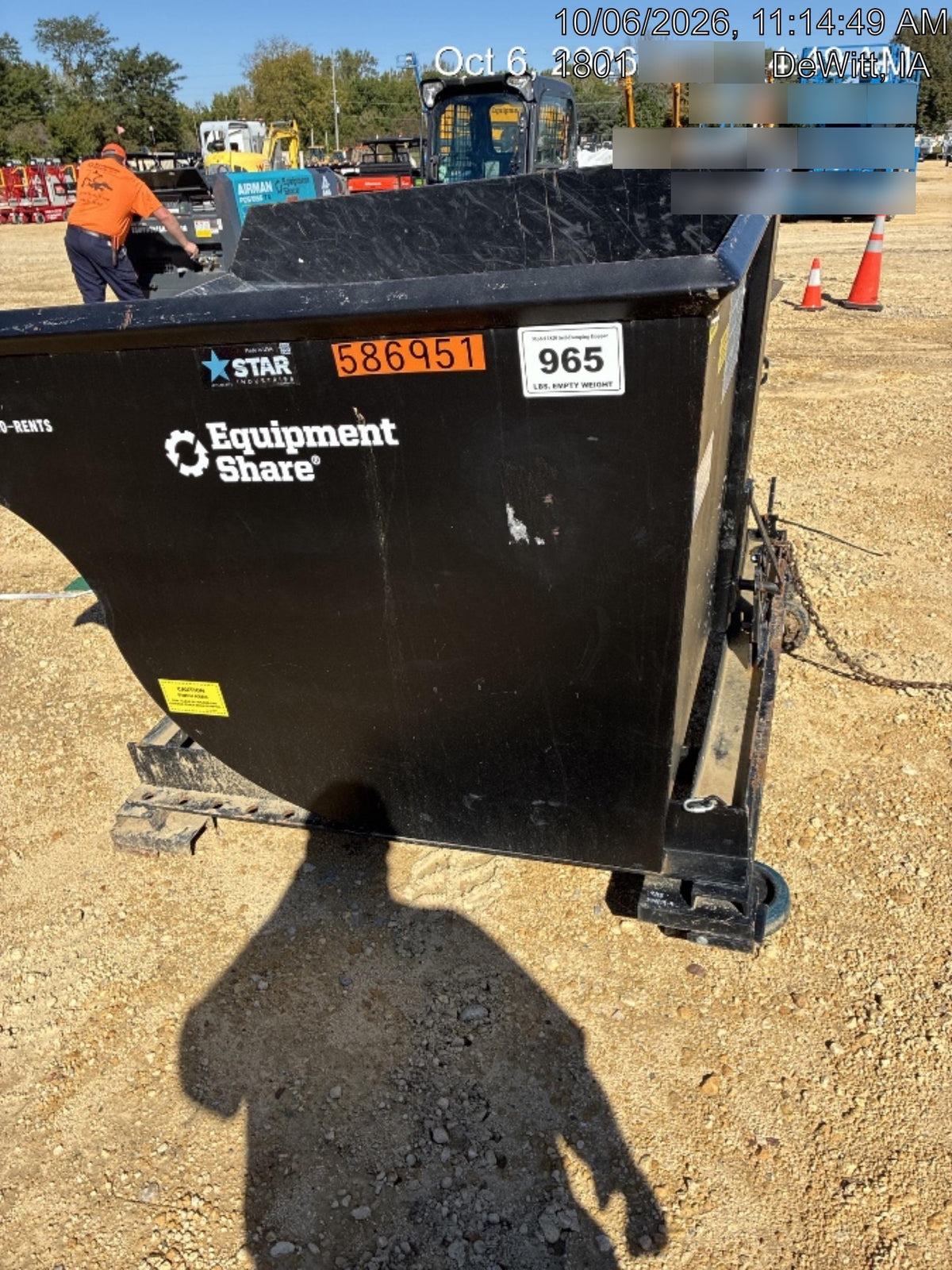 2025 STAR INDUSTRIES M-1820 - Self-Dump Hopper