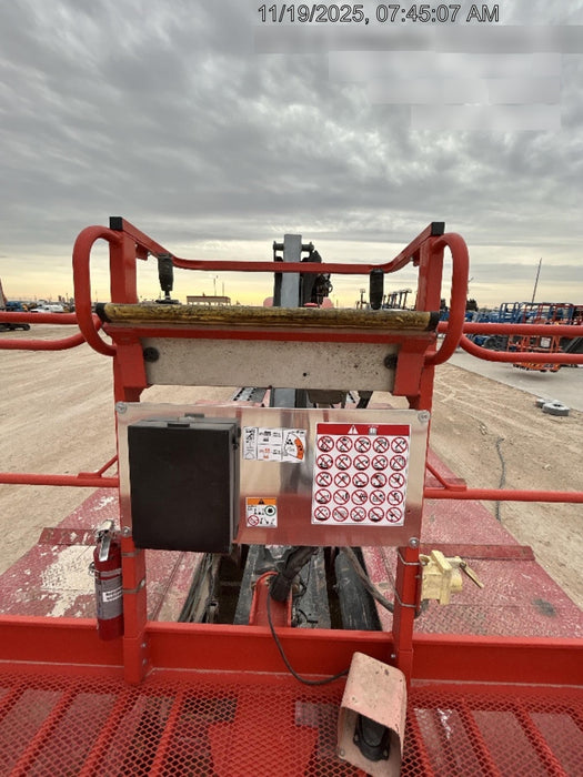 2020 Skyjack SJ86T+ Deutz Diesel, 4wd, FF Tires, Inward Self Closing Gate, Tool Tray, Beacon, 12kW Generator