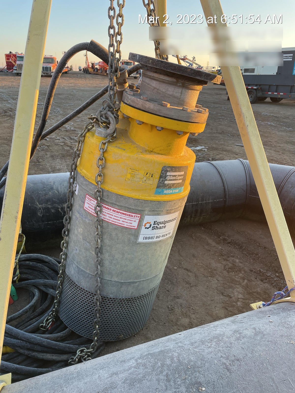 2022 ATLAS COPCO WEDA D100N