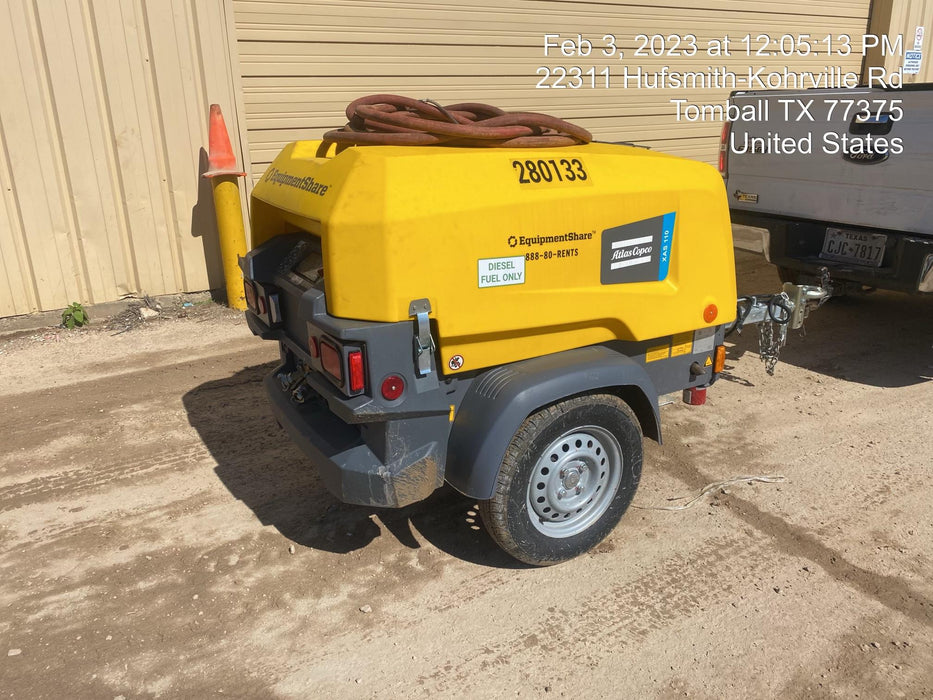 2022 ATLAS COPCO XAS 110