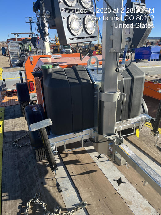 2023 Wanco WLTT-4MM4K Diesel, Deep Sea Controller, Shore Power Plug, Auto Start, (4) 350W LED Floodlights, 4kW Generator, 60 Gal Fuel Tank, 2" Ball, T3