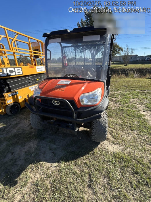 2020 Kubota RTV-X900 4wd Utility Cart, Diesel, 2 Seat, LED Strobe, Windshield Tempered Glass, Plastic Canopy, Wire Harness Kit, Backup Alarm