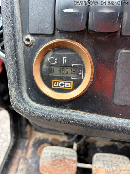 2019 JCB 510-56 74 HP w/CAB/HVAC, Beacon, Worklights, Aux Hydraulics, Solid Tires 72" Carriage/60" Forks